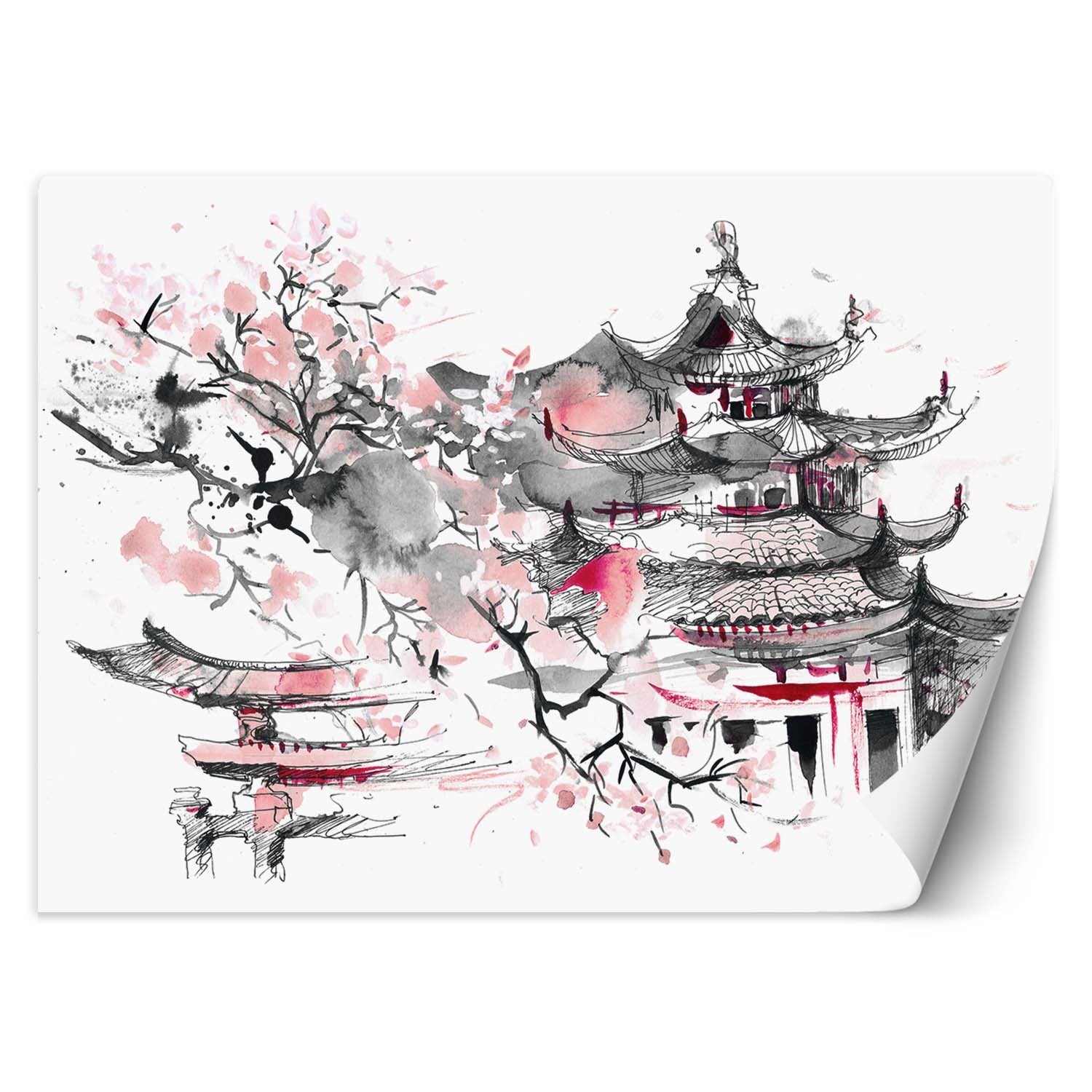 Fototapetai, Japoniška pagoda