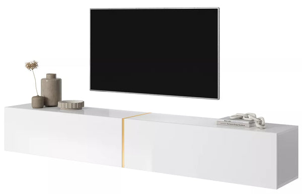 TV spintelė Bisira, balta