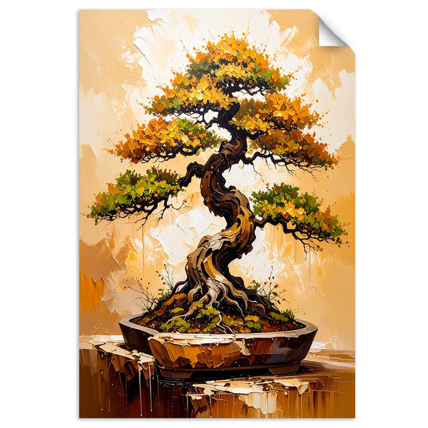 Lipni plakatas, Bonsai medis