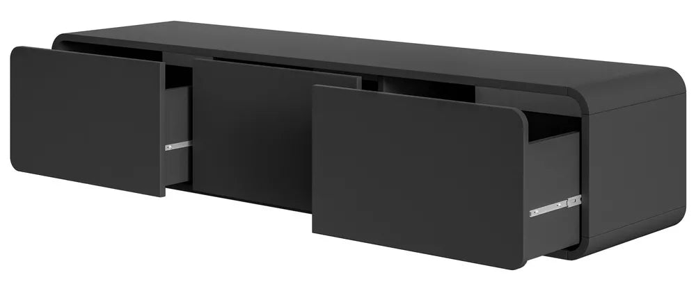 TV spintelė Oro, juoda