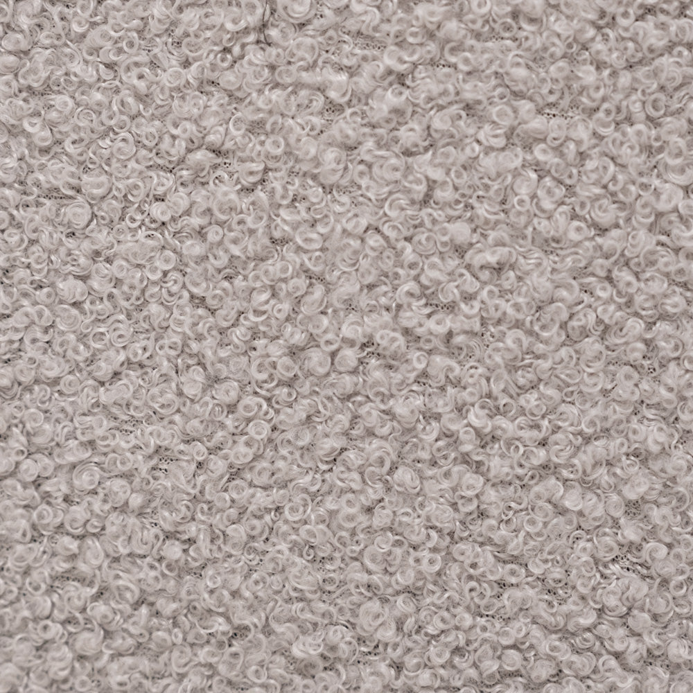 Žaidimų pilis Plush Nest, pilka, avikailio efekto, 150 kamuoliukų