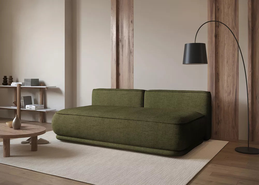Trijų vietų sofa-lova Leanno, alyvinė