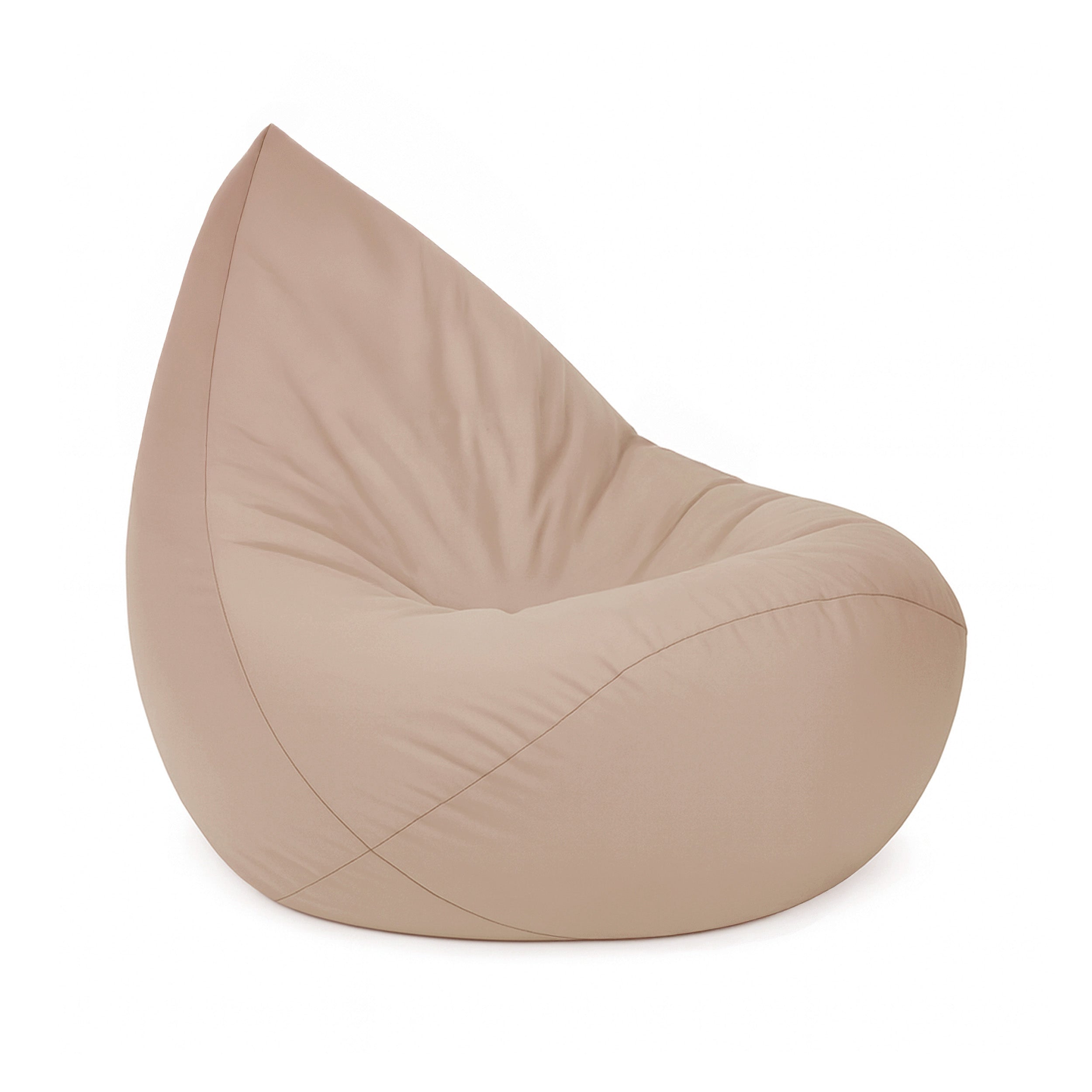 Sėdmaišis Plush Nest, smėlio, lauko, atsparus vandeniui