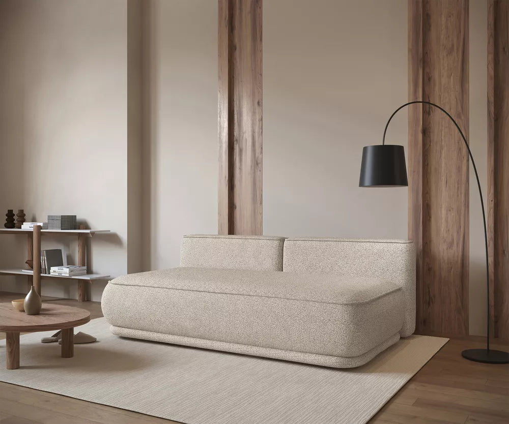 Trivietė sofa Leanno, smėlinė