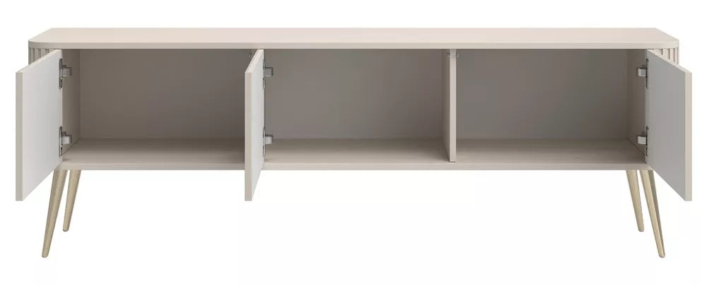 TV spintelė Ovarlo, smėlinė
