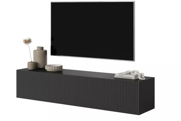 TV spintelė Veldio, juoda