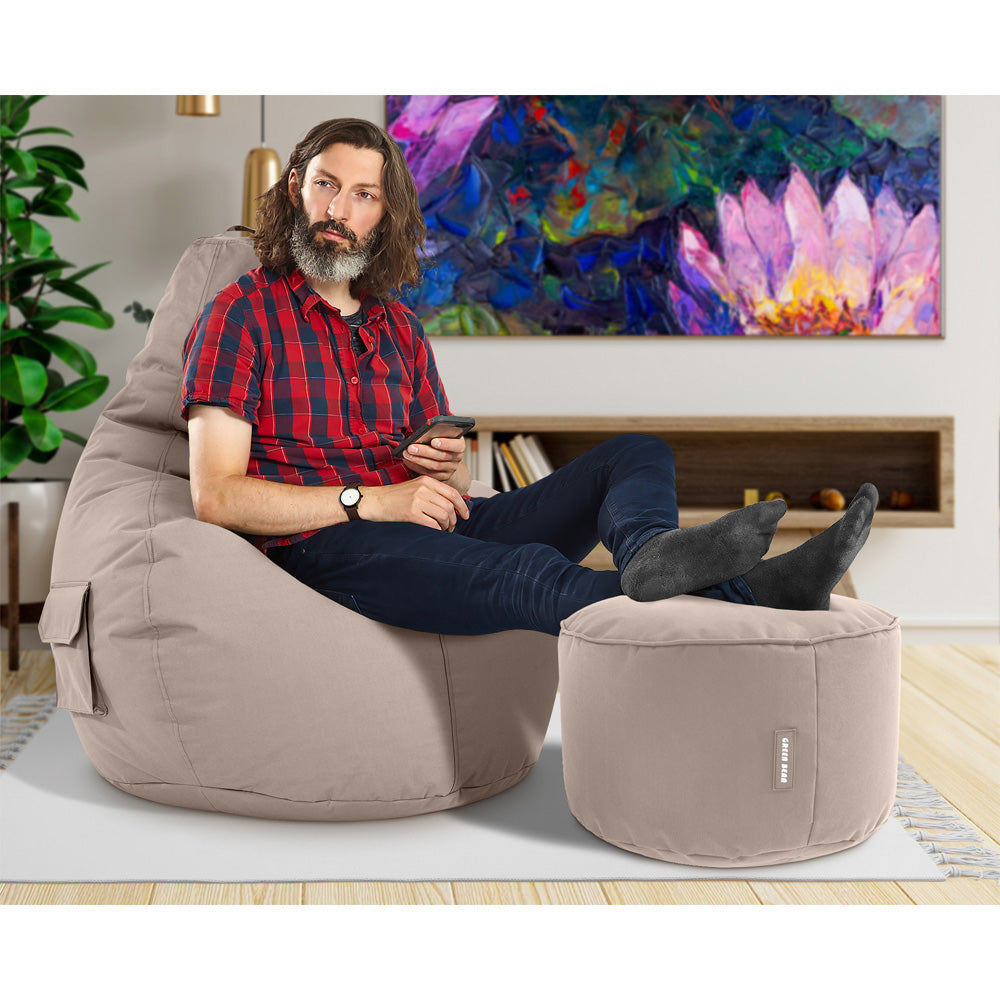 Lauko Sėdmašių Komplektas Cozy ir Stay Dark Beige