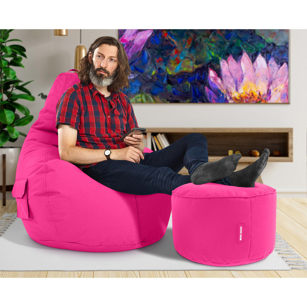 Lauko Sėdmaišių Komplektas Cozy ir Stay Pink
