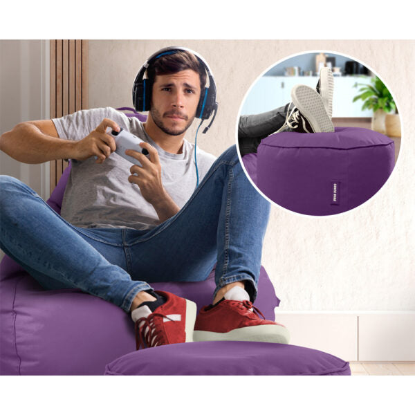 Lauko Sėdmaišių Komplektas Cozy ir Stay Purple