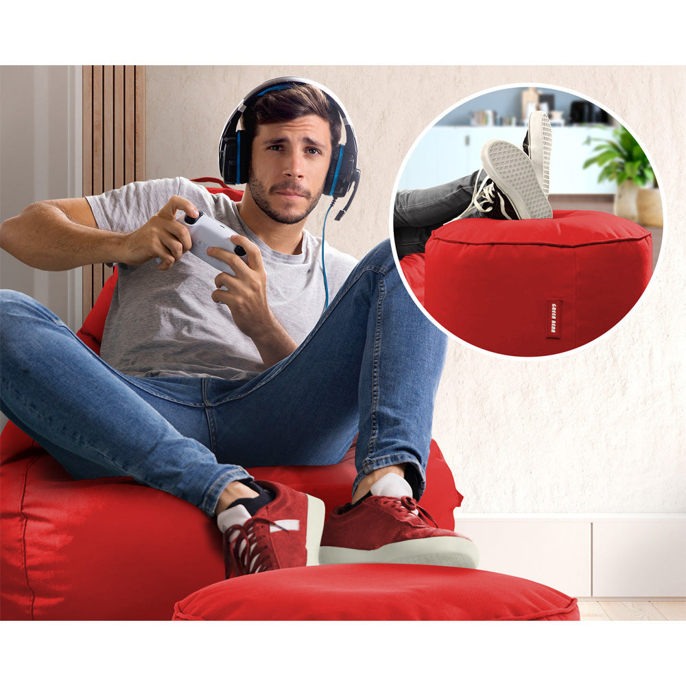 Lauko Sėdmaišių Komplektas Cozy ir Stay Red