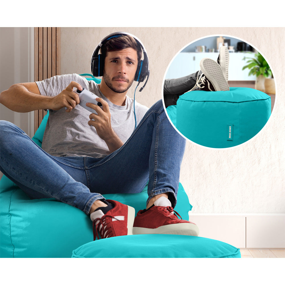Lauko Sėdmaišių Komplektas Cozy ir Stay Turquoise