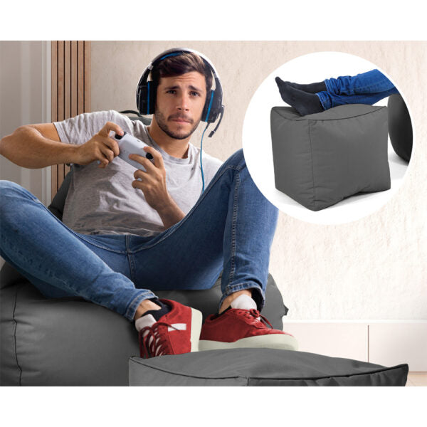 Lauko Sėdmaišių Komplektas Cozy ir Cube Grey