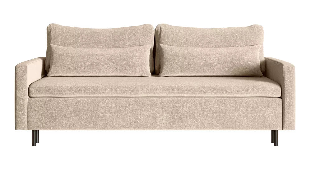 Trivietė sofa Umpro, smėlinė