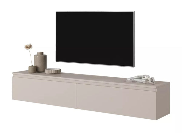 TV spintelė Seney, pilkai smėlinė