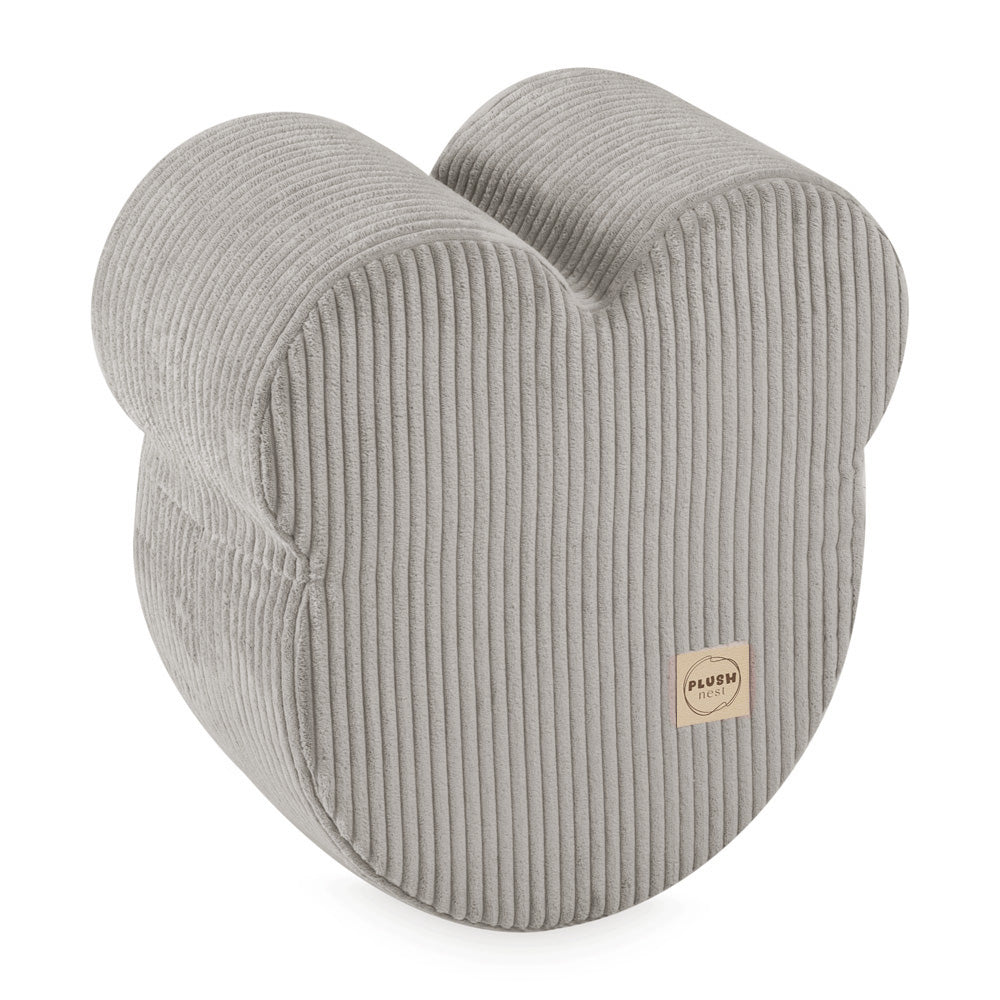 Pufas Meškiukas Plush Nest 46×25 cm, smėlio, premium velvetas