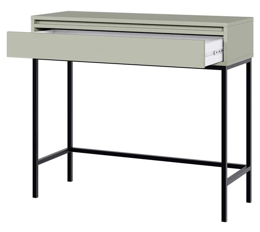 Konsolė Evo su stalčiumi ir 90 cm rėmu, Salotinė