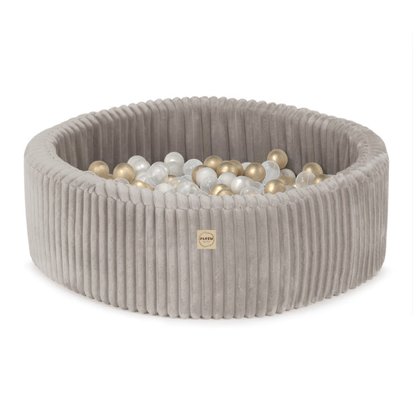 Pufas Plush Nest 90×30 cm, smėlio
