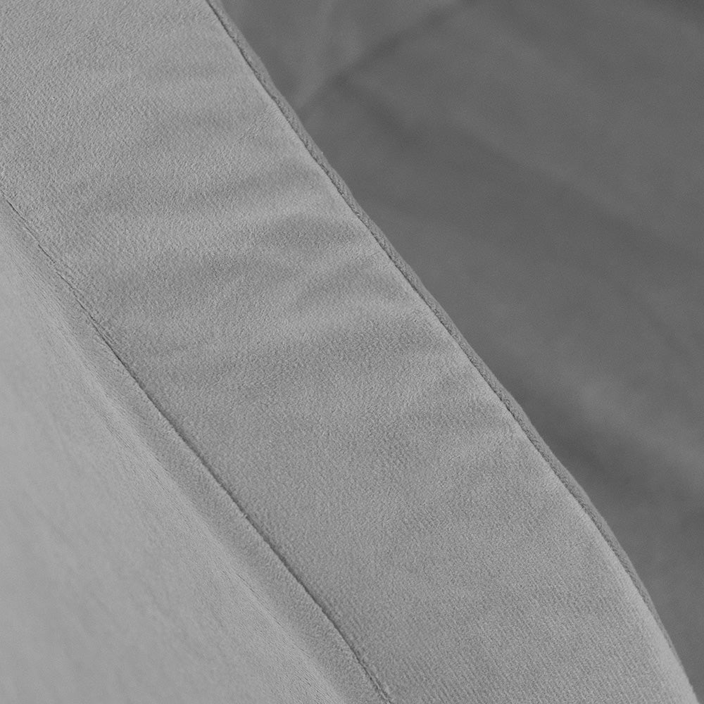 Prekė Plush Nest, pilka, velvetas