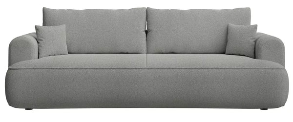 Trivietė sofa-lova Ovo, pilka