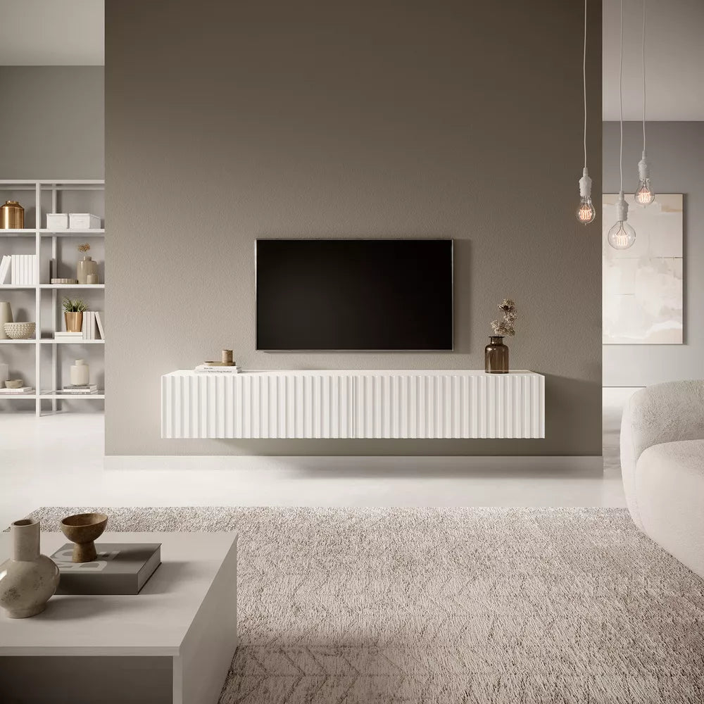 TV spintelė Telire, balta