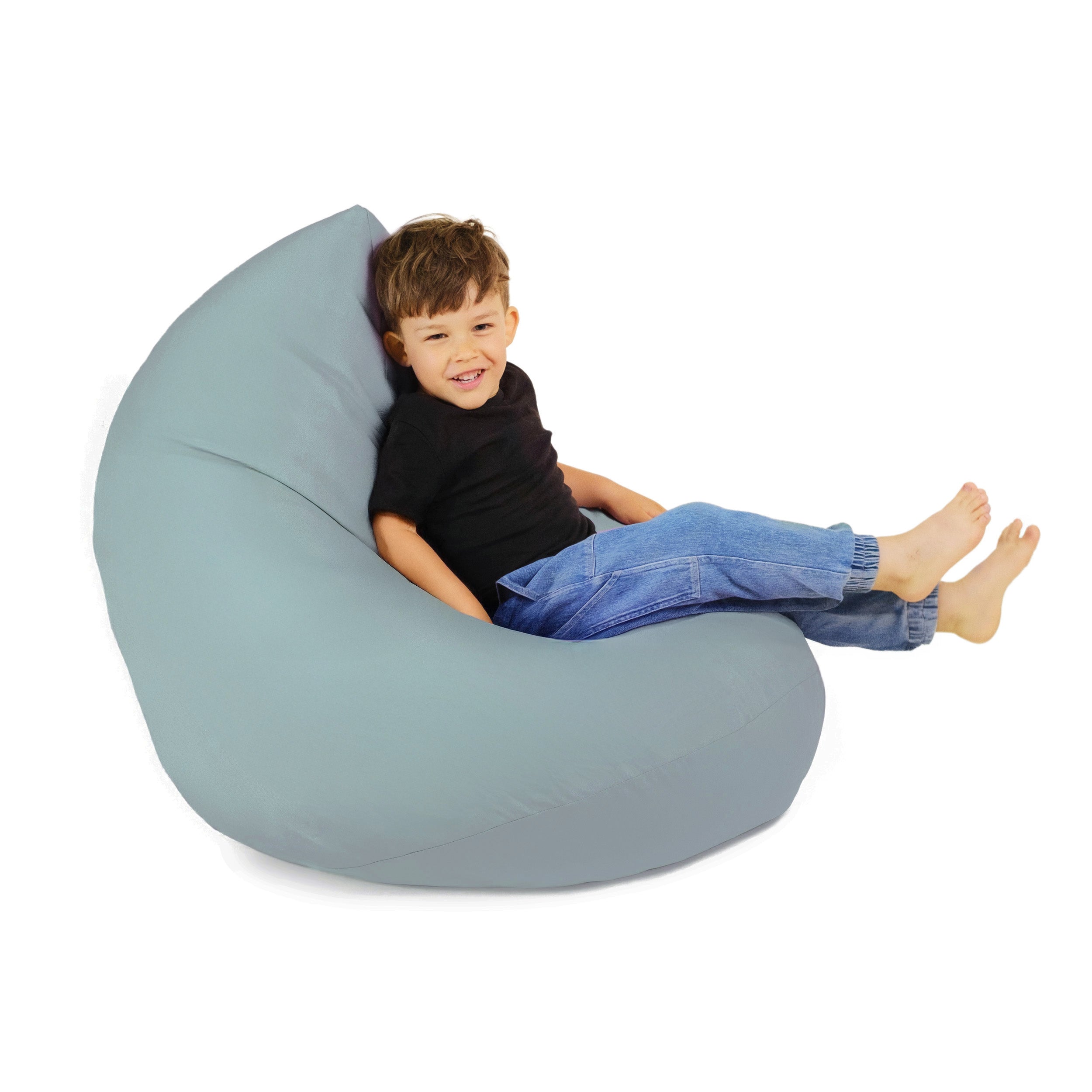 Sėdmaišis Plush Nest, žalia, lauko, atsparus vandeniui