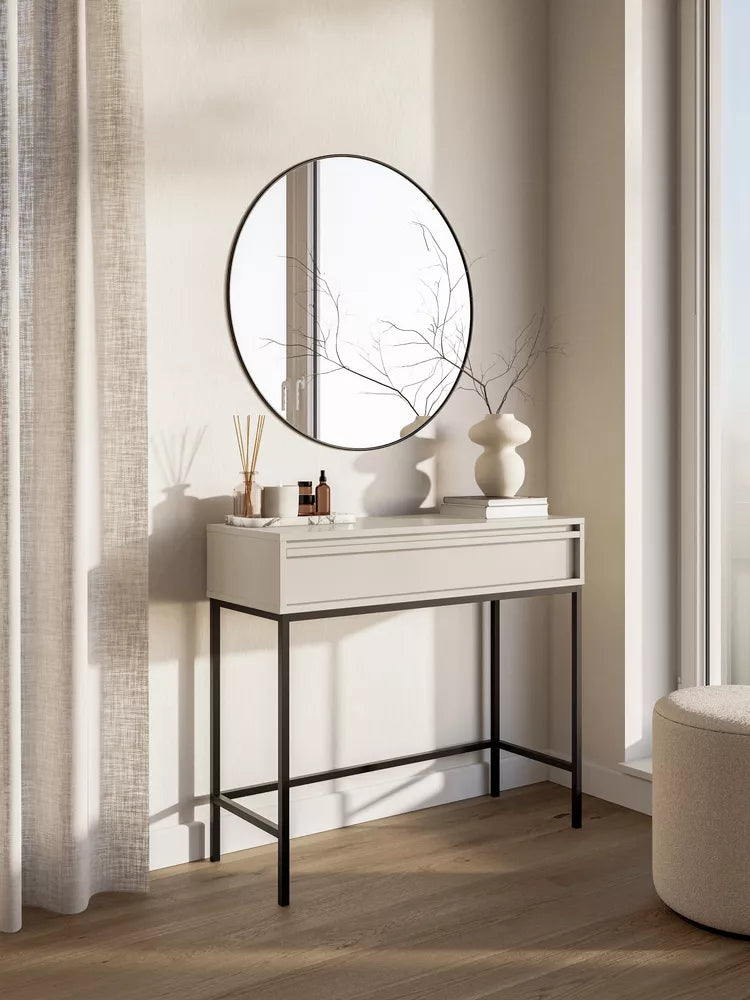 Konsolė Evo su stalčiumi ir stovu 90 cm, kašmyro