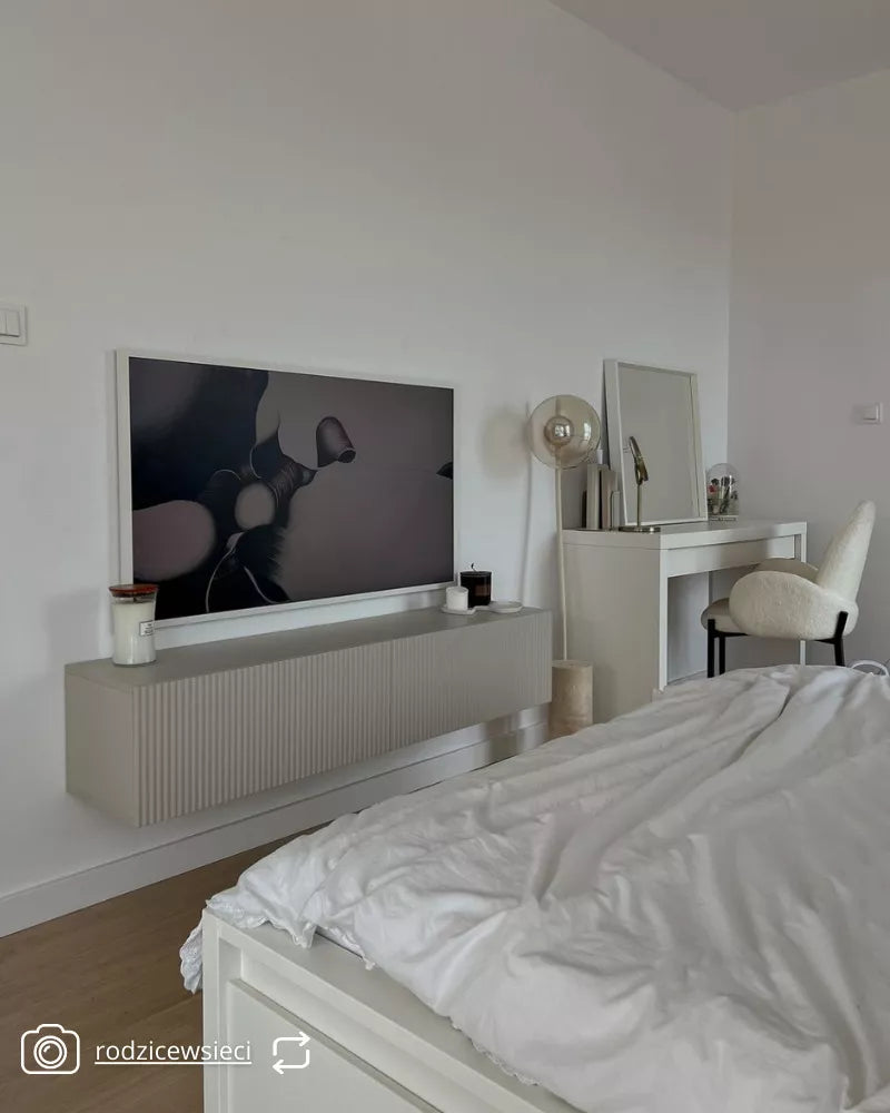 TV spintelė Telire, pilka