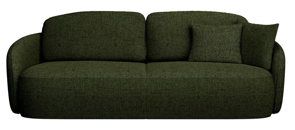 Trivietė sofa Savoy, alyvuogių spalvos