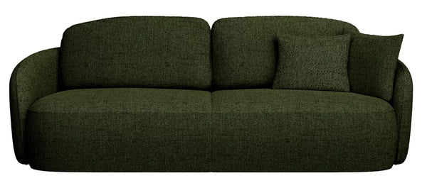 Trivietė sofa Savoy, alyvuogių spalvos