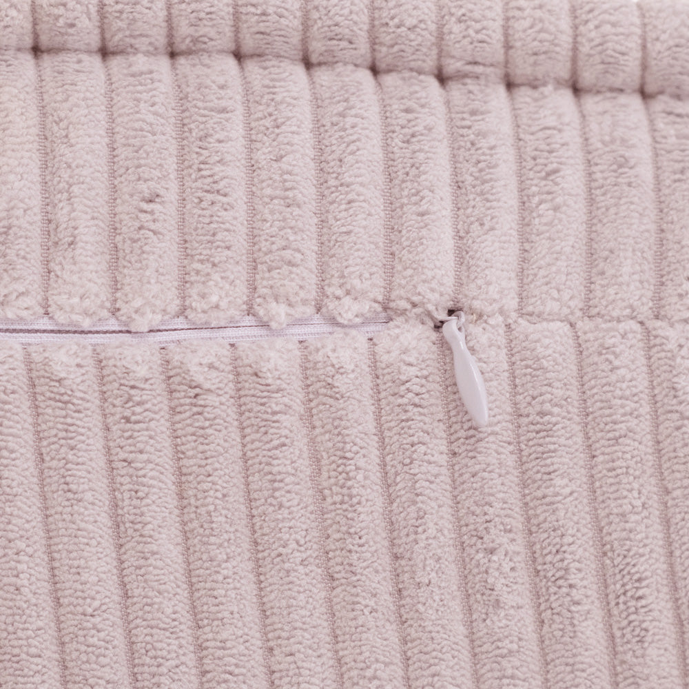 Išskleidžiamas krėslas Plush Nest 150×60×25 cm, šviesiai rožinė, premium velvetas