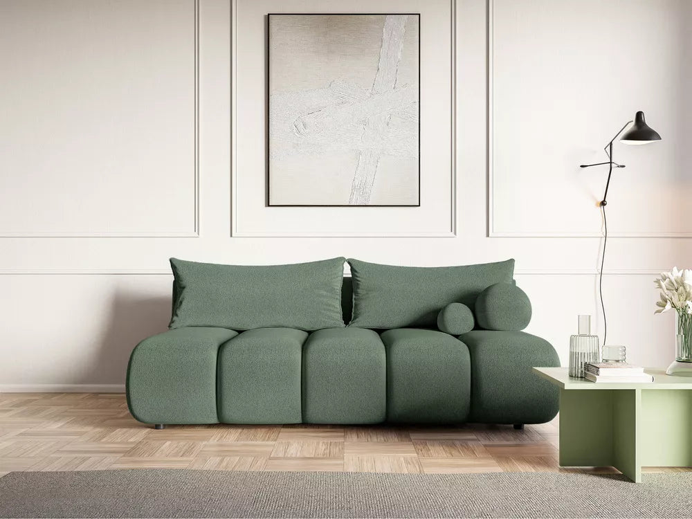 Trivietė sofa Dandelino Mini, šalavijo spalvos