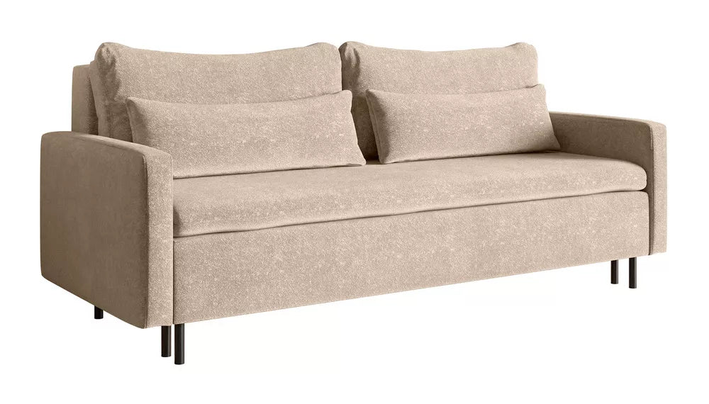 Trivietė sofa Umpro, smėlinė