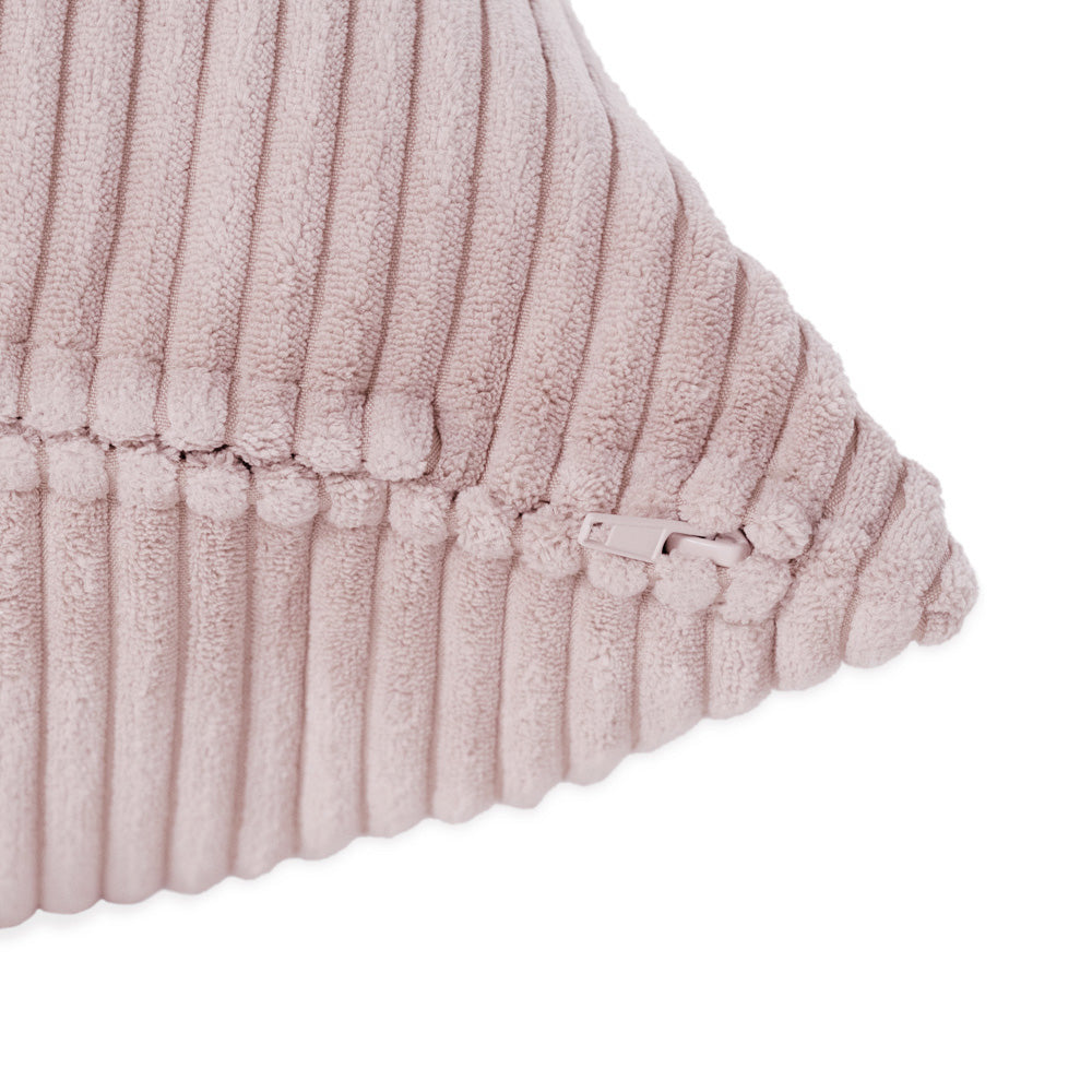 Sėdmaišis Plush Nest 120×80 cm, šviesiai rožinė, premium velvetas