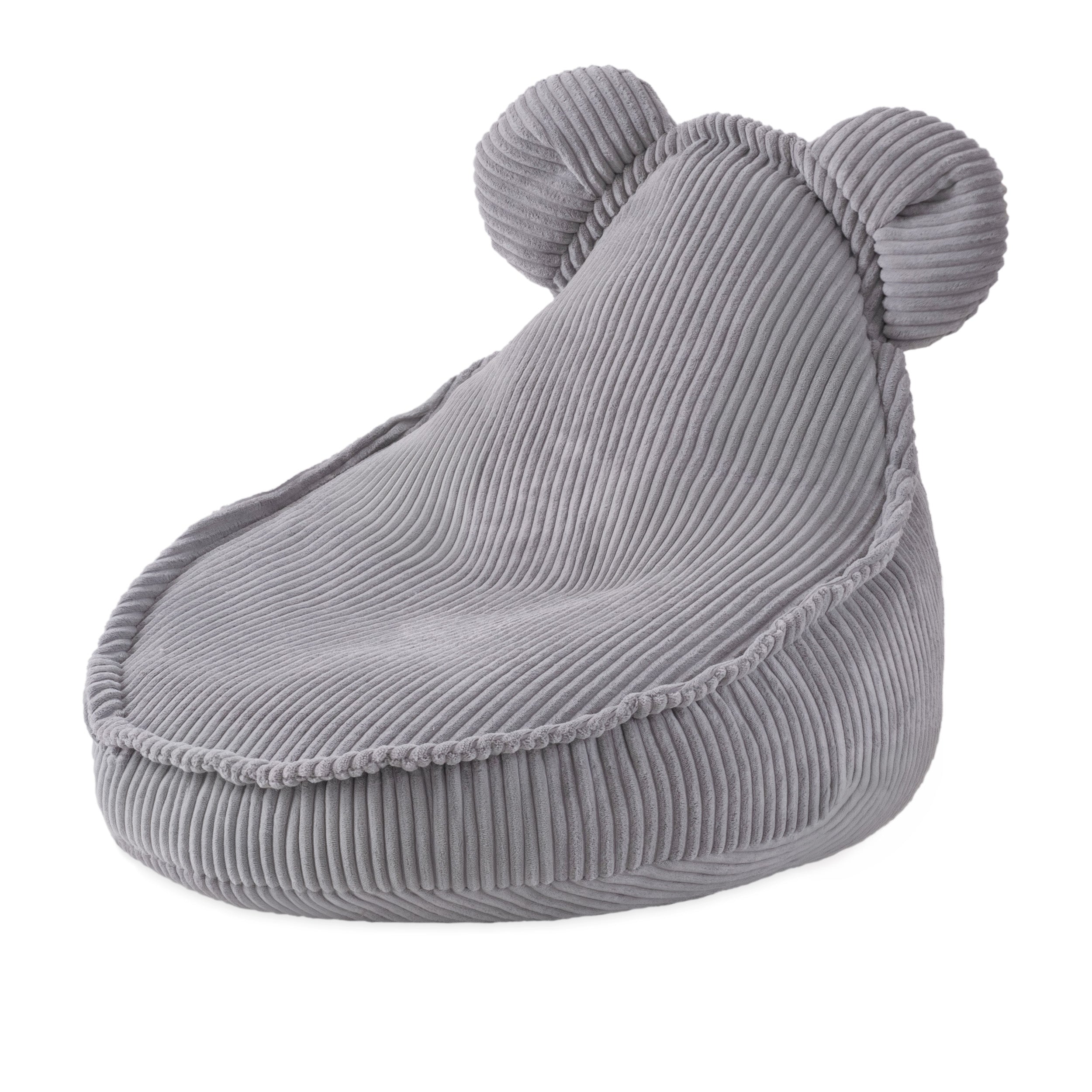 Krėslas Plush Nest 68×45 cm, pilka, velvetas