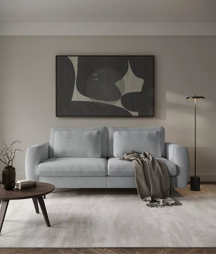 Trijų vietų sofa Rane, šviesiai pilka