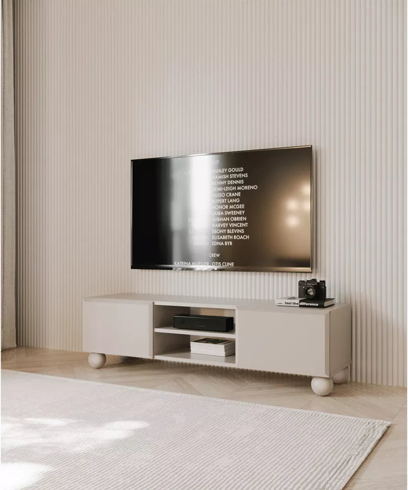TV spintelė Chocolated, smėlinė