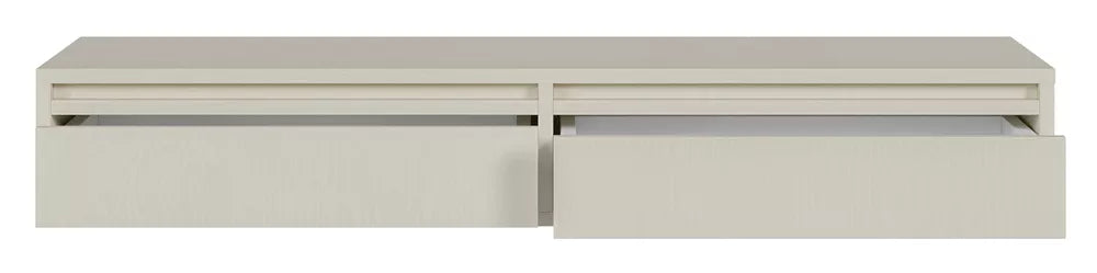 Pakabinamas tualetinis staliukas Evo, smėlinis