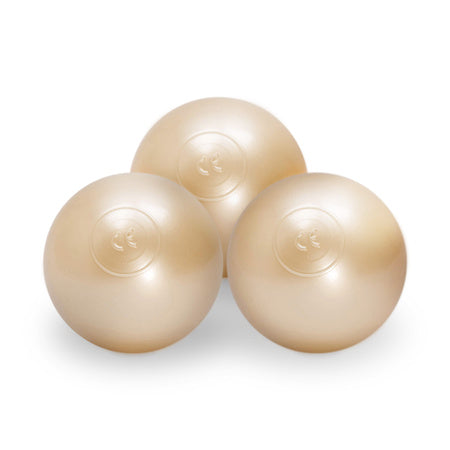 Kamuoliukų baseinas Plush Nest 95×30 cm, šviesiai rožinė, premium velvetas, 200 kamuoliukų