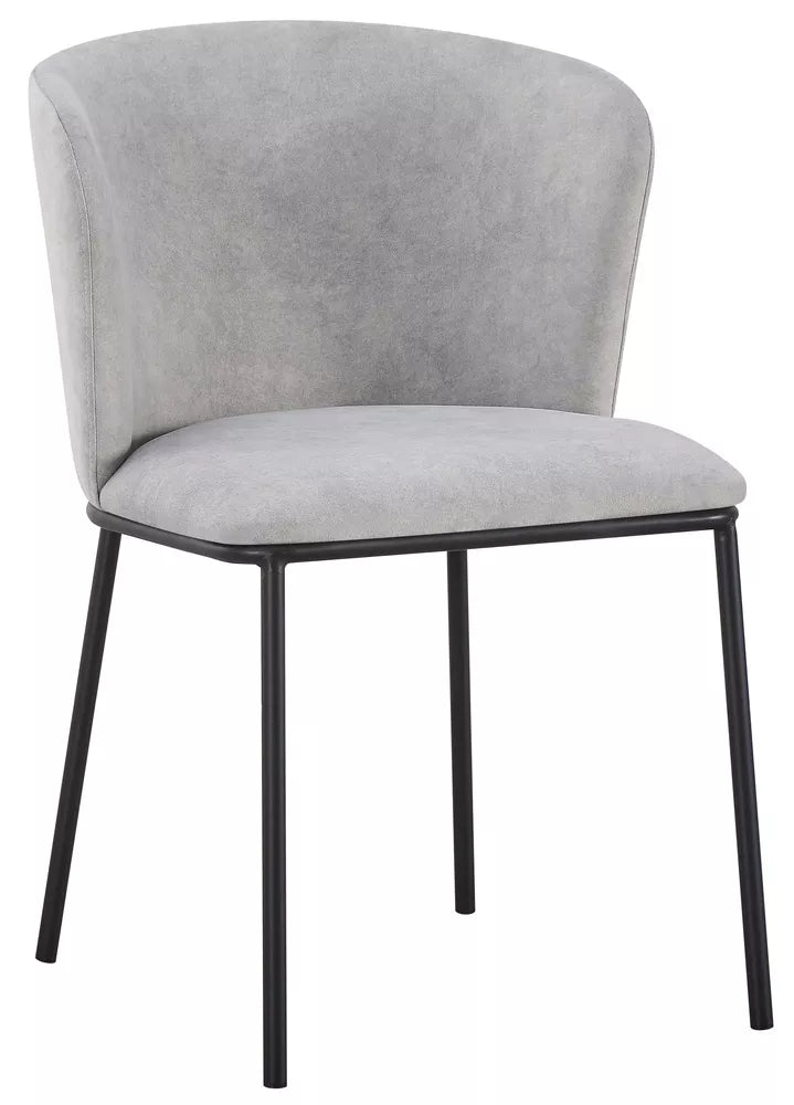 Minkšta kėdė Carble, šviesiai pilka