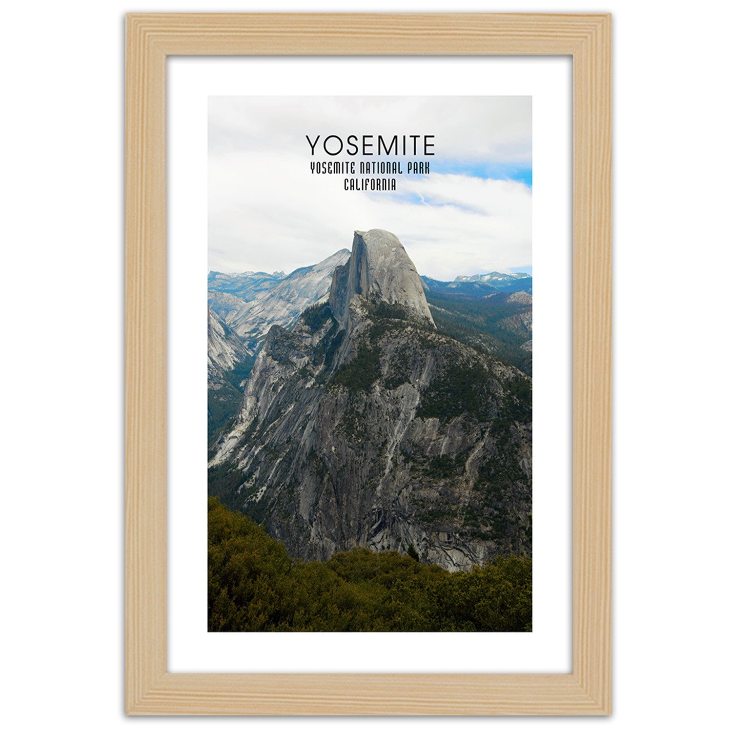 Paveikslas rėmelyje YOSEMITE NACIONALINIS PARKAS