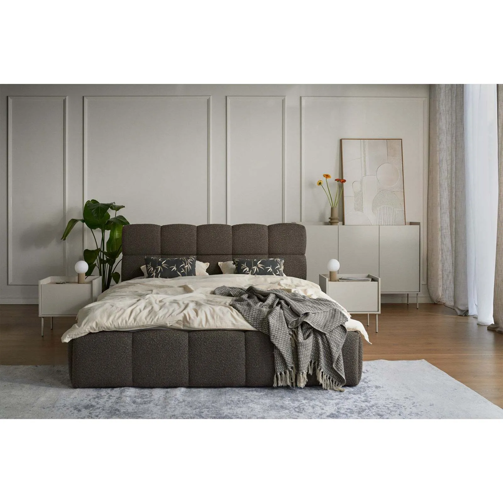 Lova Cloudy, ruda, 160x200 cm - Image 4