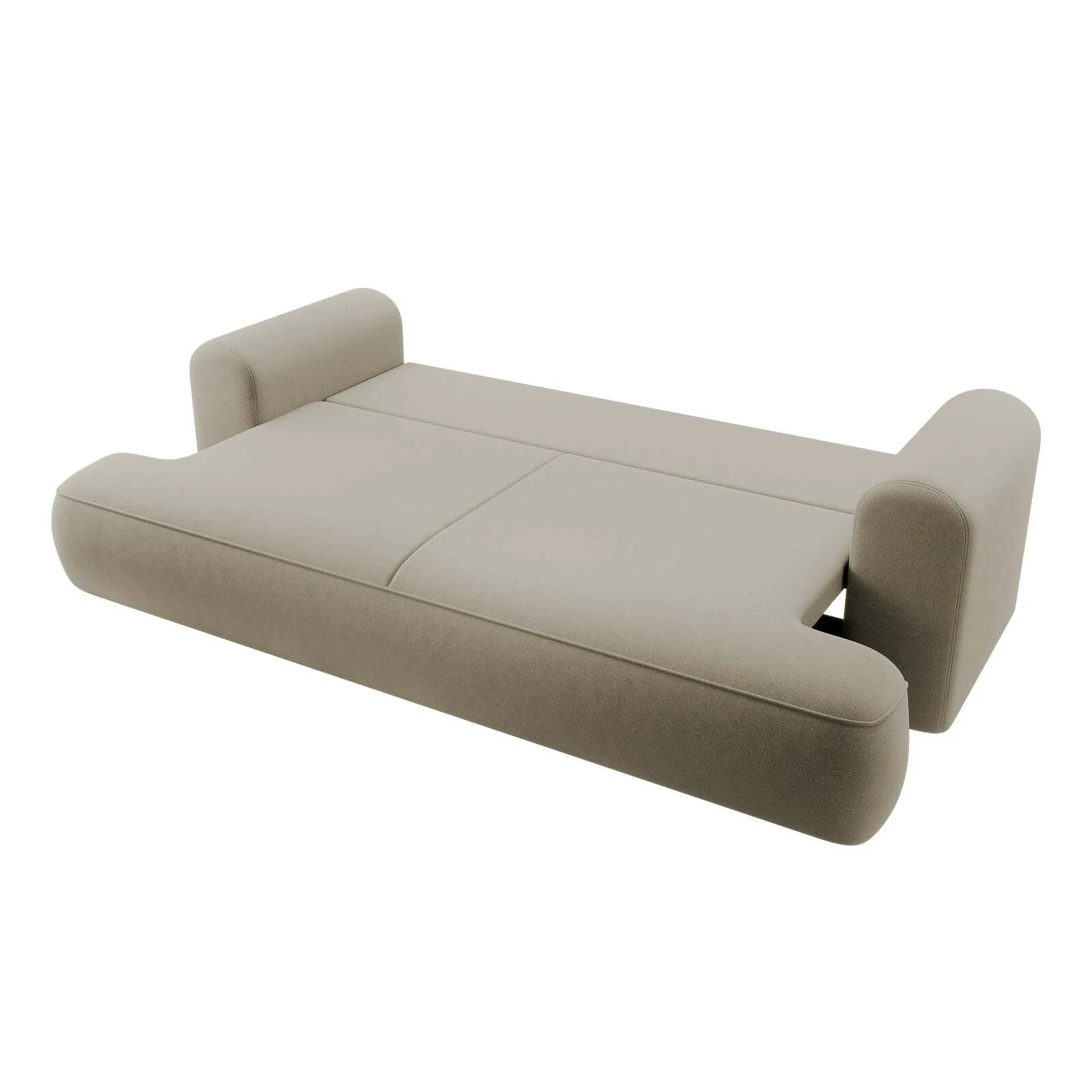 Trivietė sofa Ovo, smėlinė - Image 5