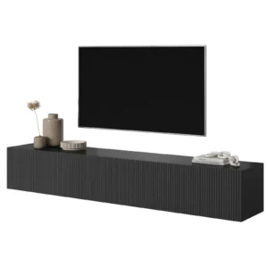TV spintelė Veldio, juoda