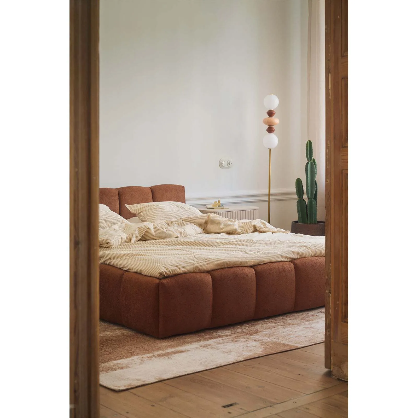 Lova Cloudy Low, vario spalvos, 140x200 cm - Image 4