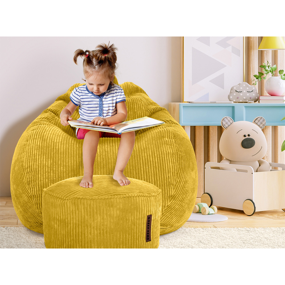 Sėdmaišių Komplektas Scoop Indoor ir Pufas Cord - Image 3
