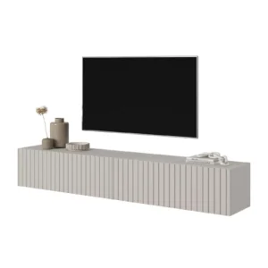 TV spintelė Telire, pilkai smėlinė