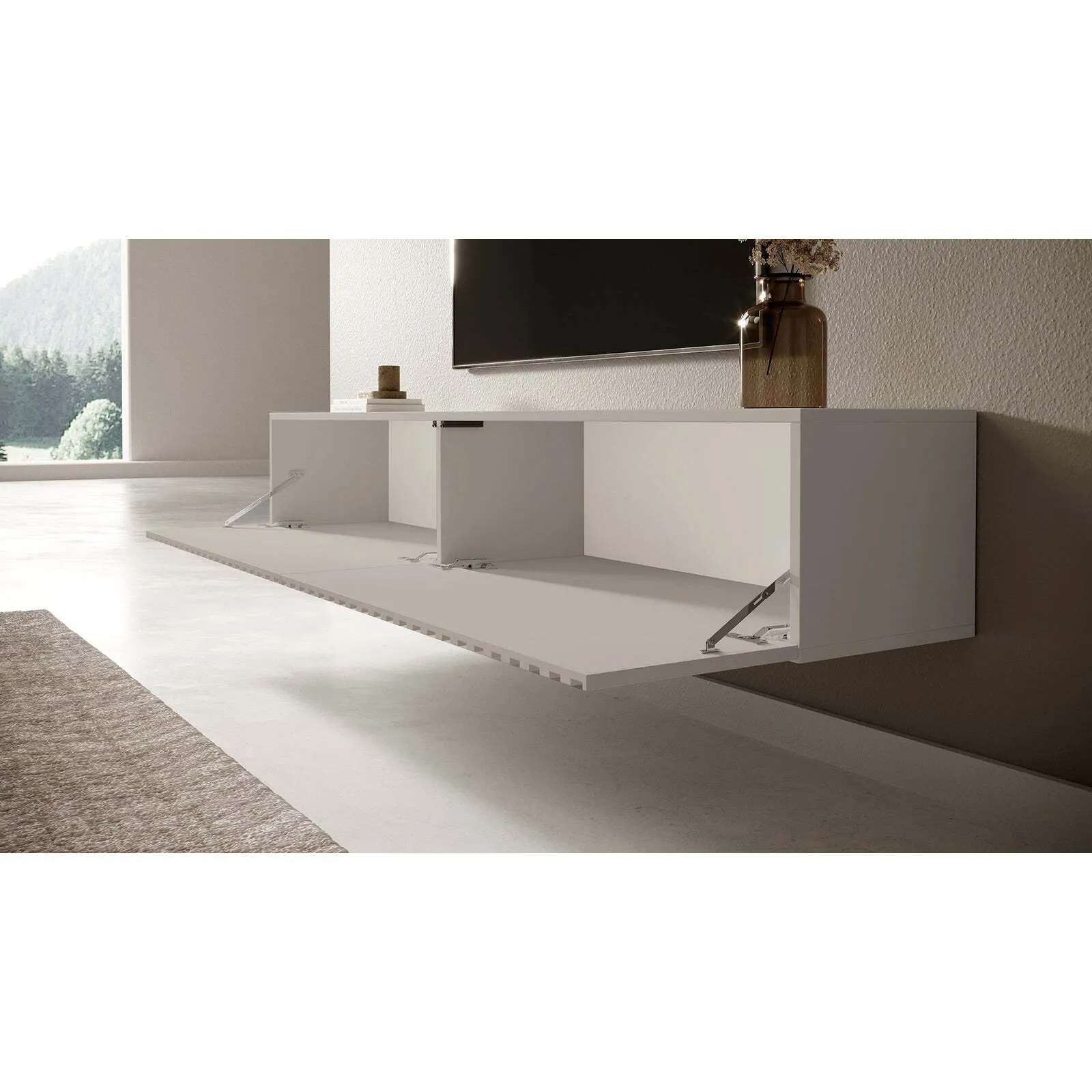 TV spintelė Telire, pilkai smėlinė - Image 6