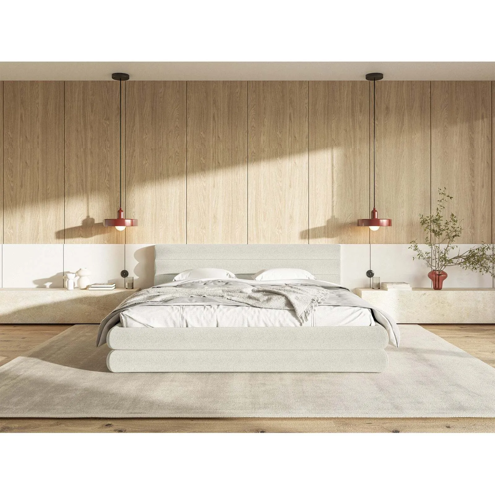Lova Alegre, kreminė, 180x200 cm - Image 4
