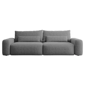 Trivietė sofa Carnos, tamsiai pilka