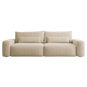 Trivietė sofa Carnos, smėlinė